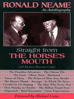 cover image of Straight from the Horse's Mouth